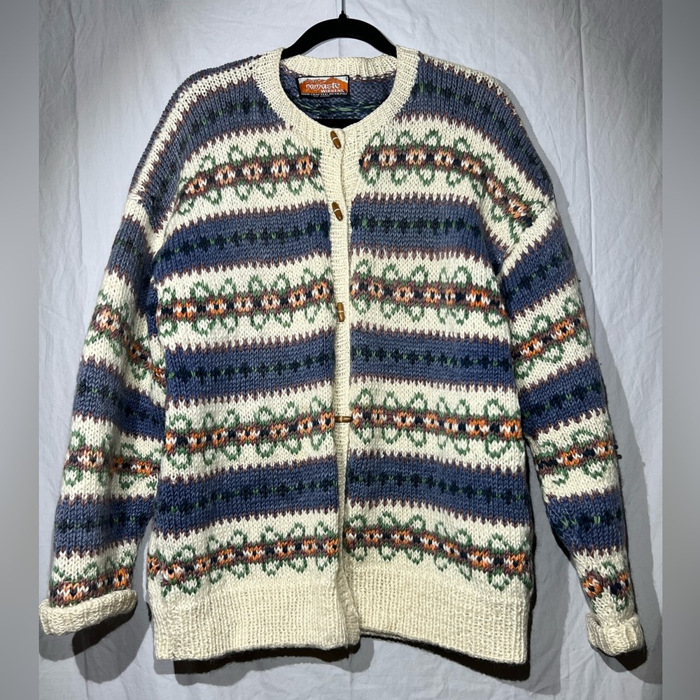 Gorgeous handcrafted wool sweater